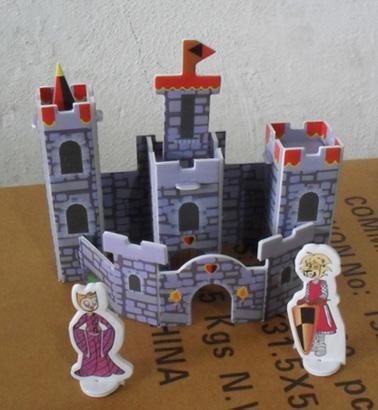 城堡建筑模型拼图图片,城堡建筑模型拼图高清图片 苍南县钱库拼拼乐玩具厂,